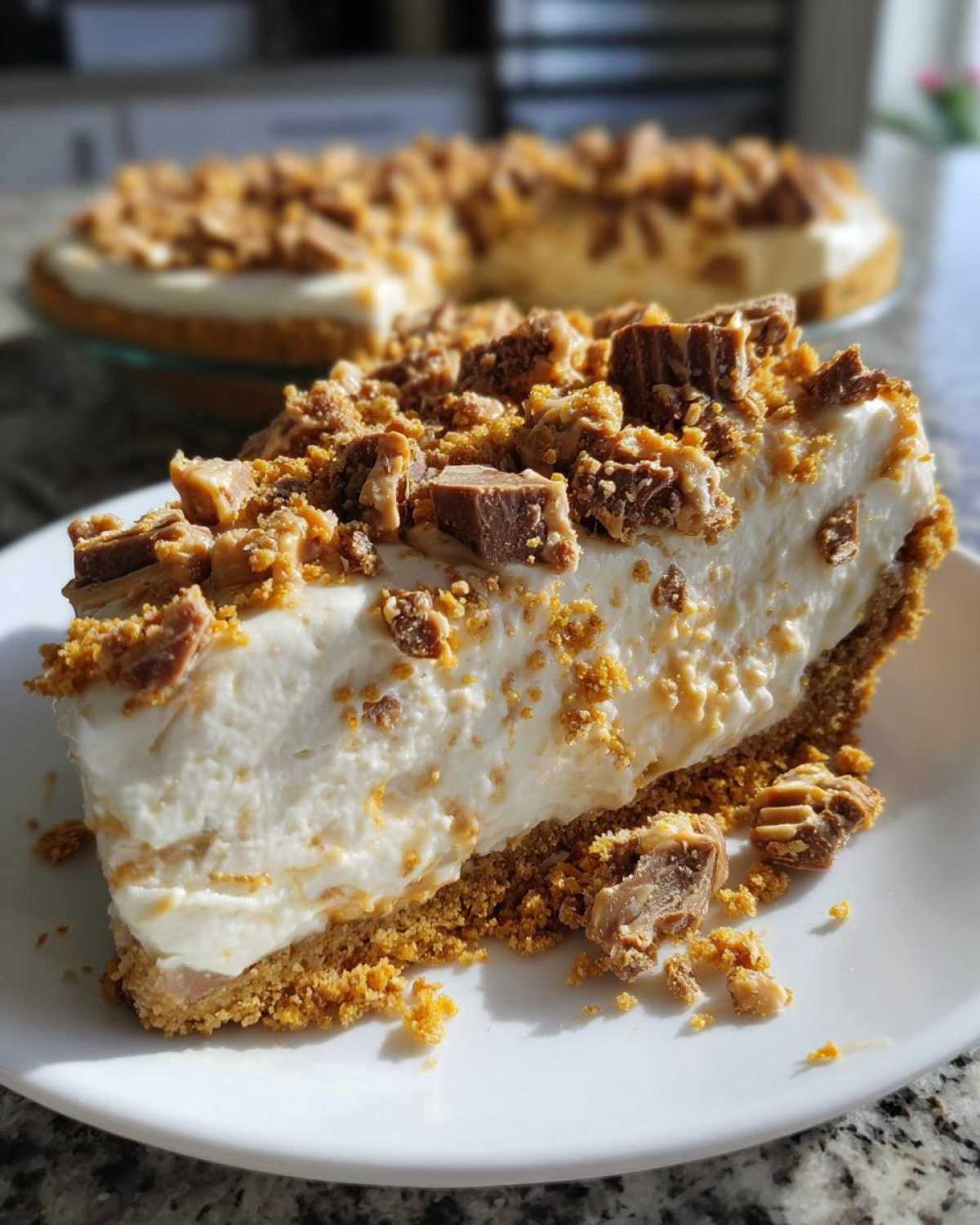 Butterfinger Pie - detail 1