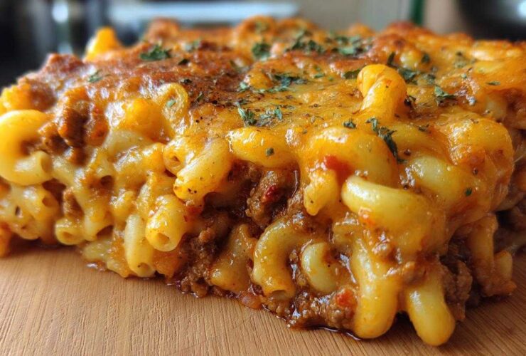 Cheesy Hamburger Casserole