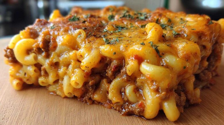 Cheesy Hamburger Casserole