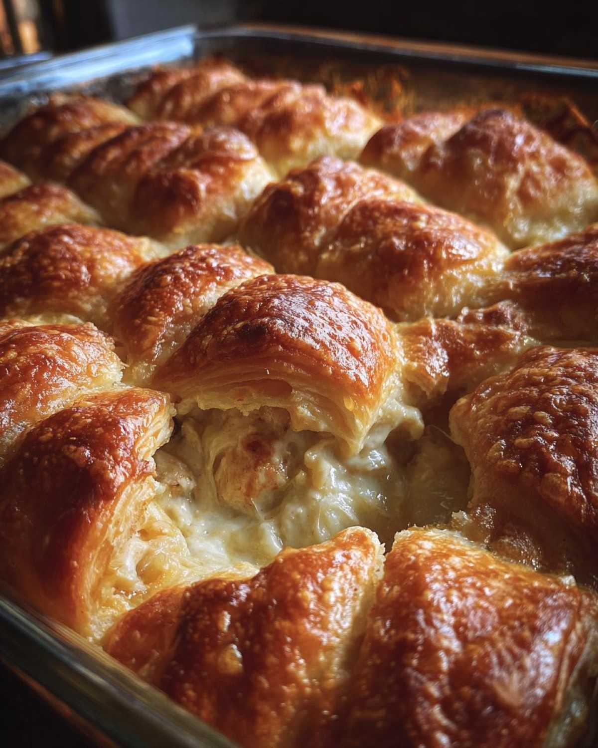 Chicken Crescent Roll Casserole - detail 2