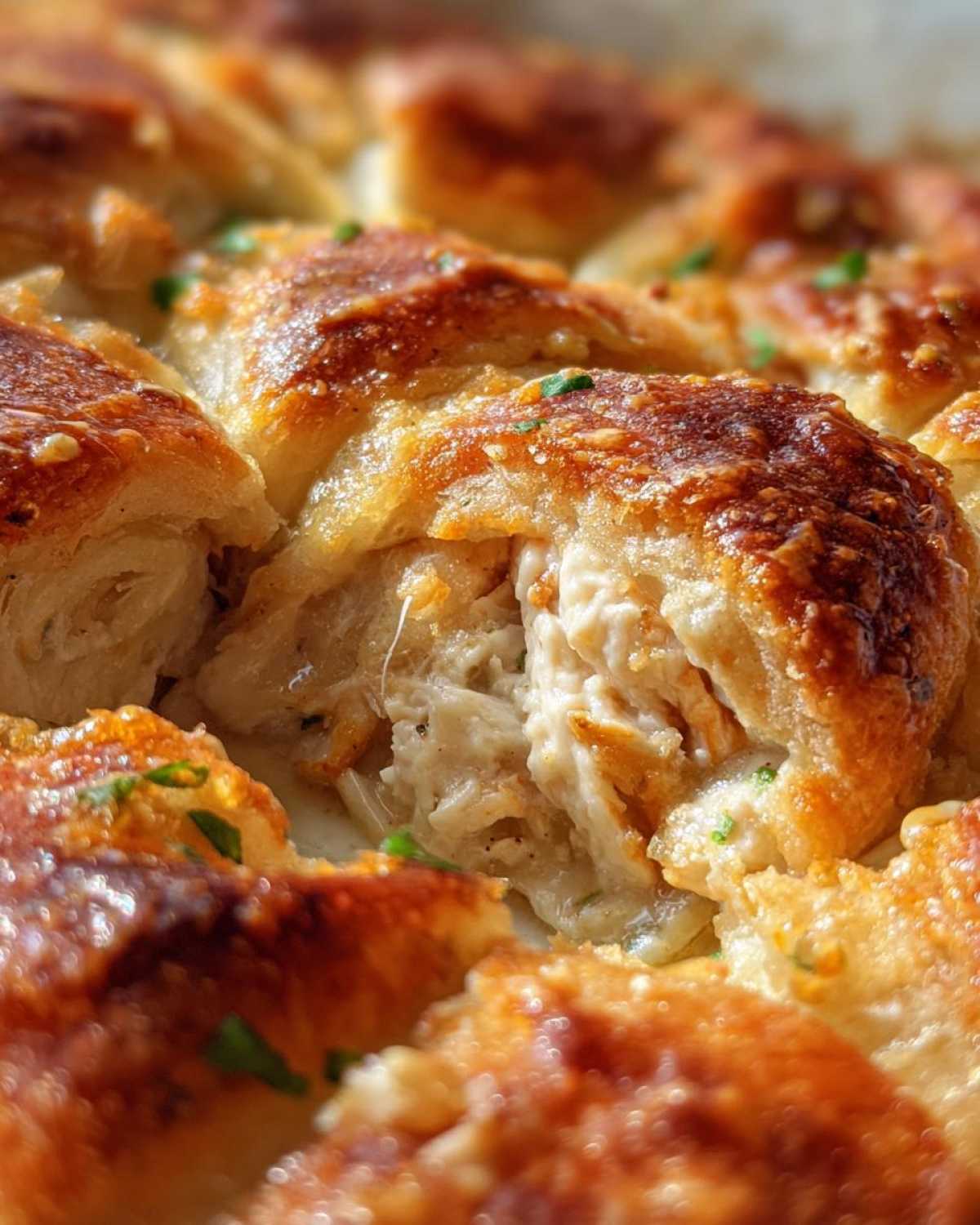 Chicken Crescent Roll Casserole - detail 4
