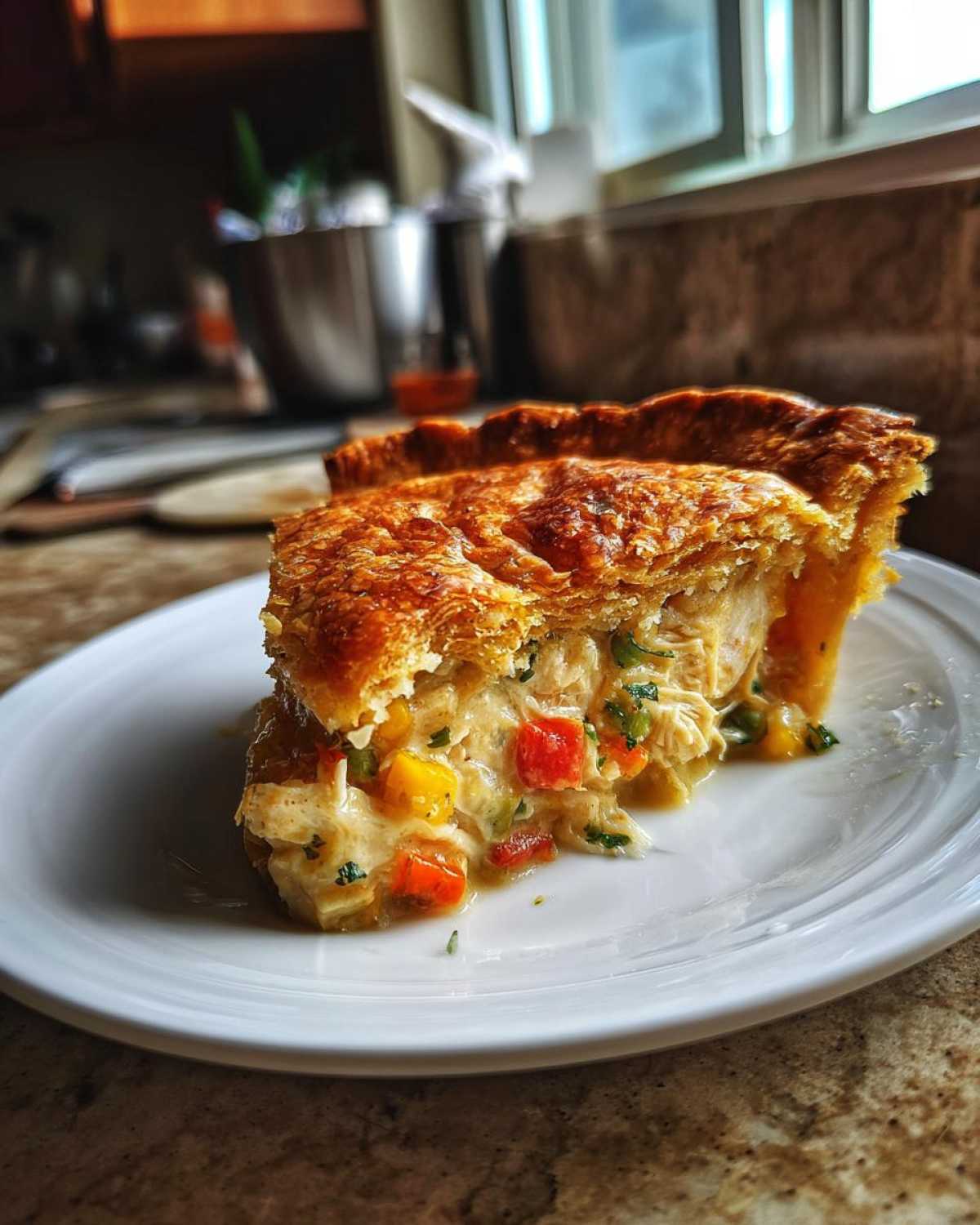 Chicken Pot Pie - detail 1