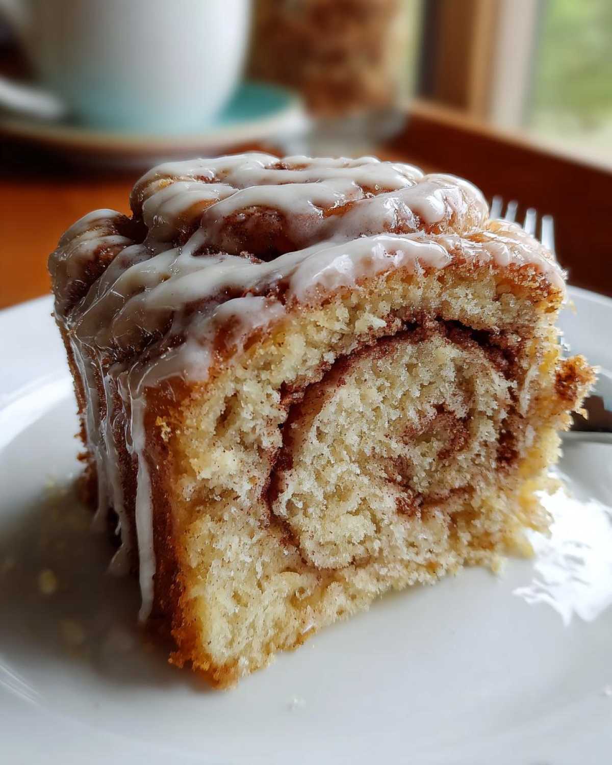 Cinnamon Roll Cake - detail 3