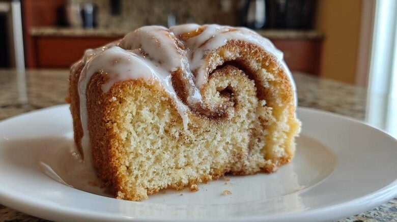 Cinnamon Roll Cake