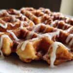 Cinnamon Roll Waffles