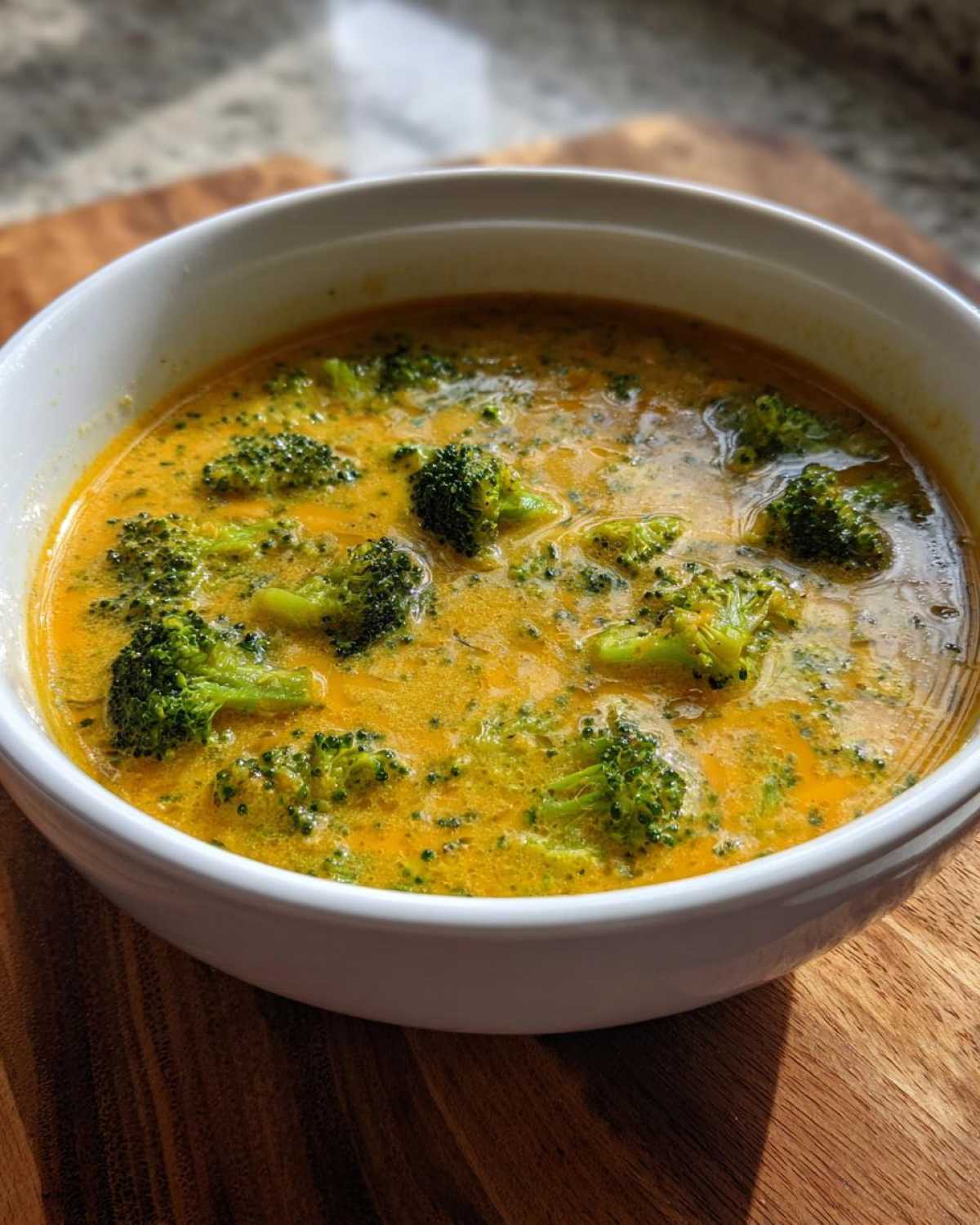 Copycat Panera Broccoli Cheddar Soup - detail 4