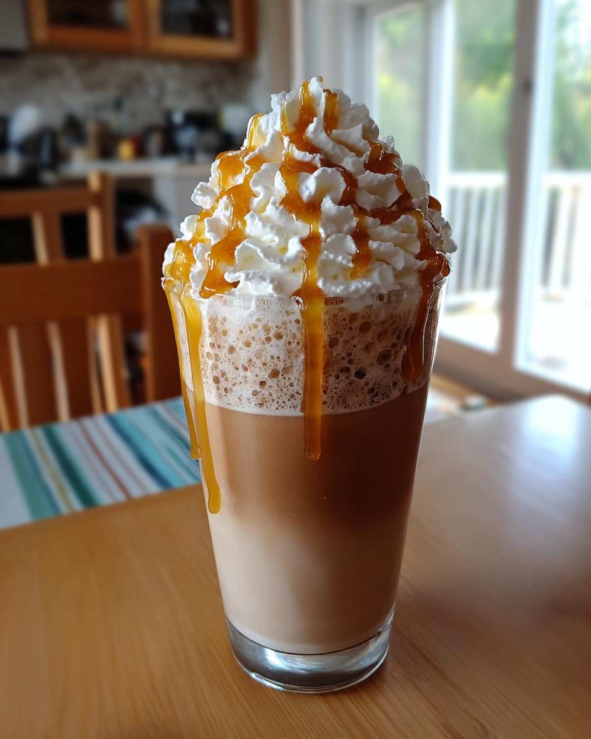 Copycat Starbucks Caramel Frappuccino - detail 1