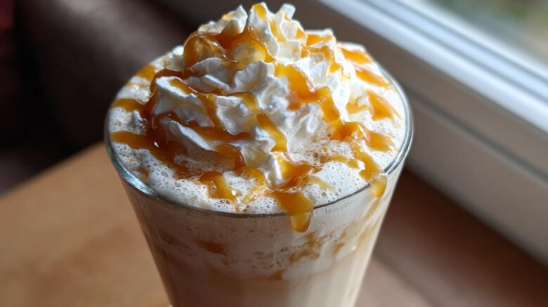 Copycat Starbucks Caramel Frappuccino