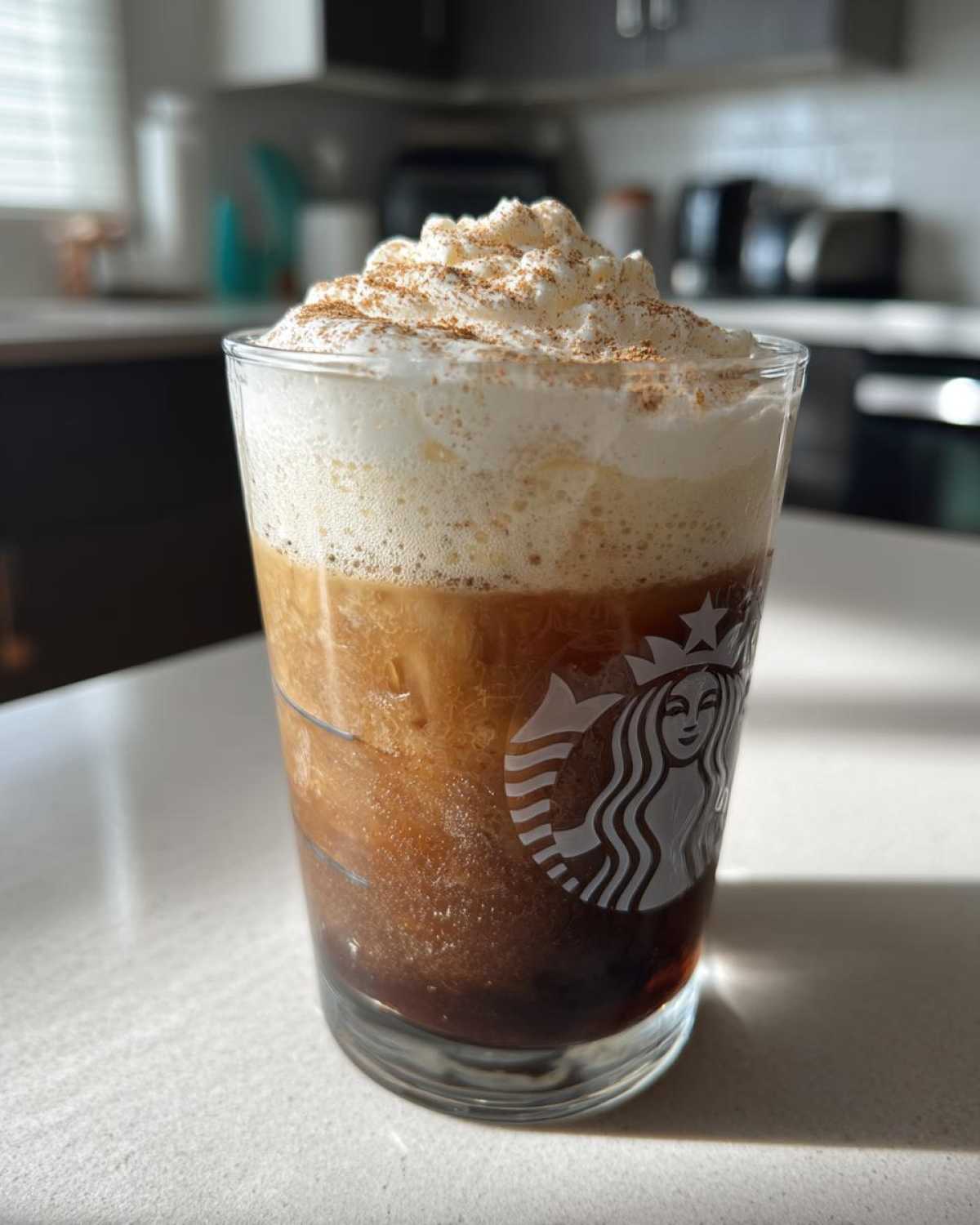 Copycat Starbucks Pumpkin Cream Cold Brew - detail 2