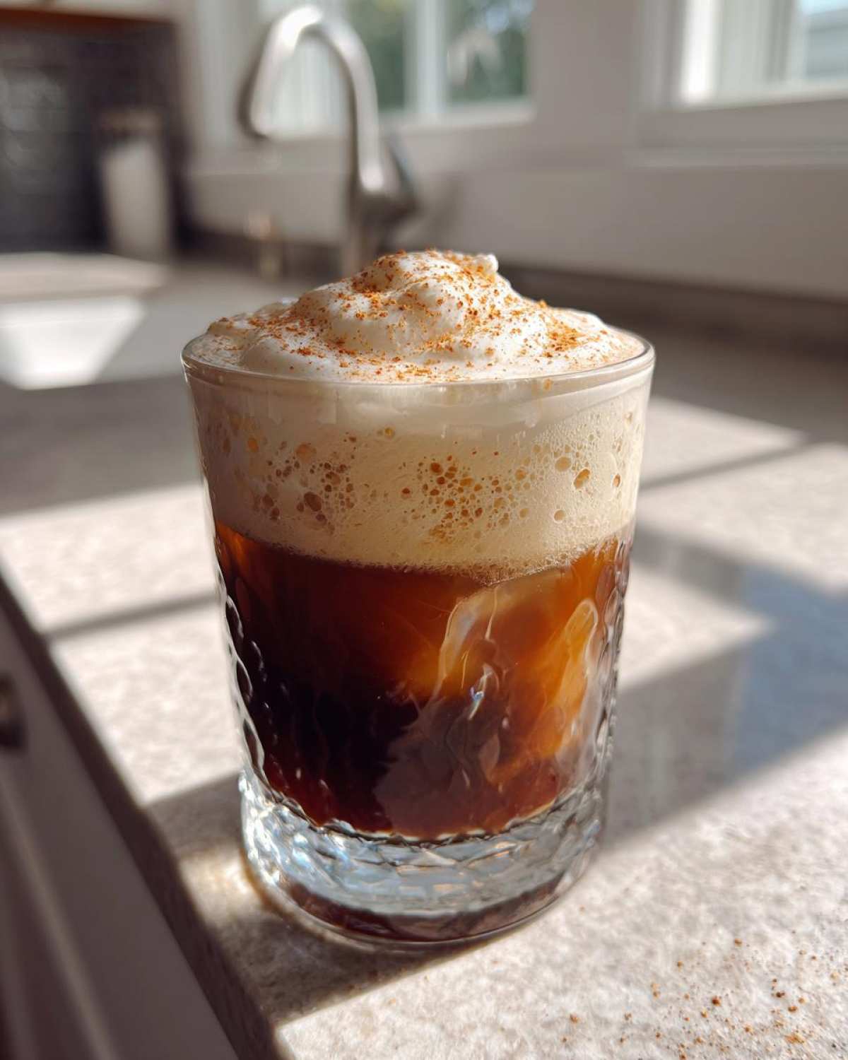 Copycat Starbucks Pumpkin Cream Cold Brew - detail 3