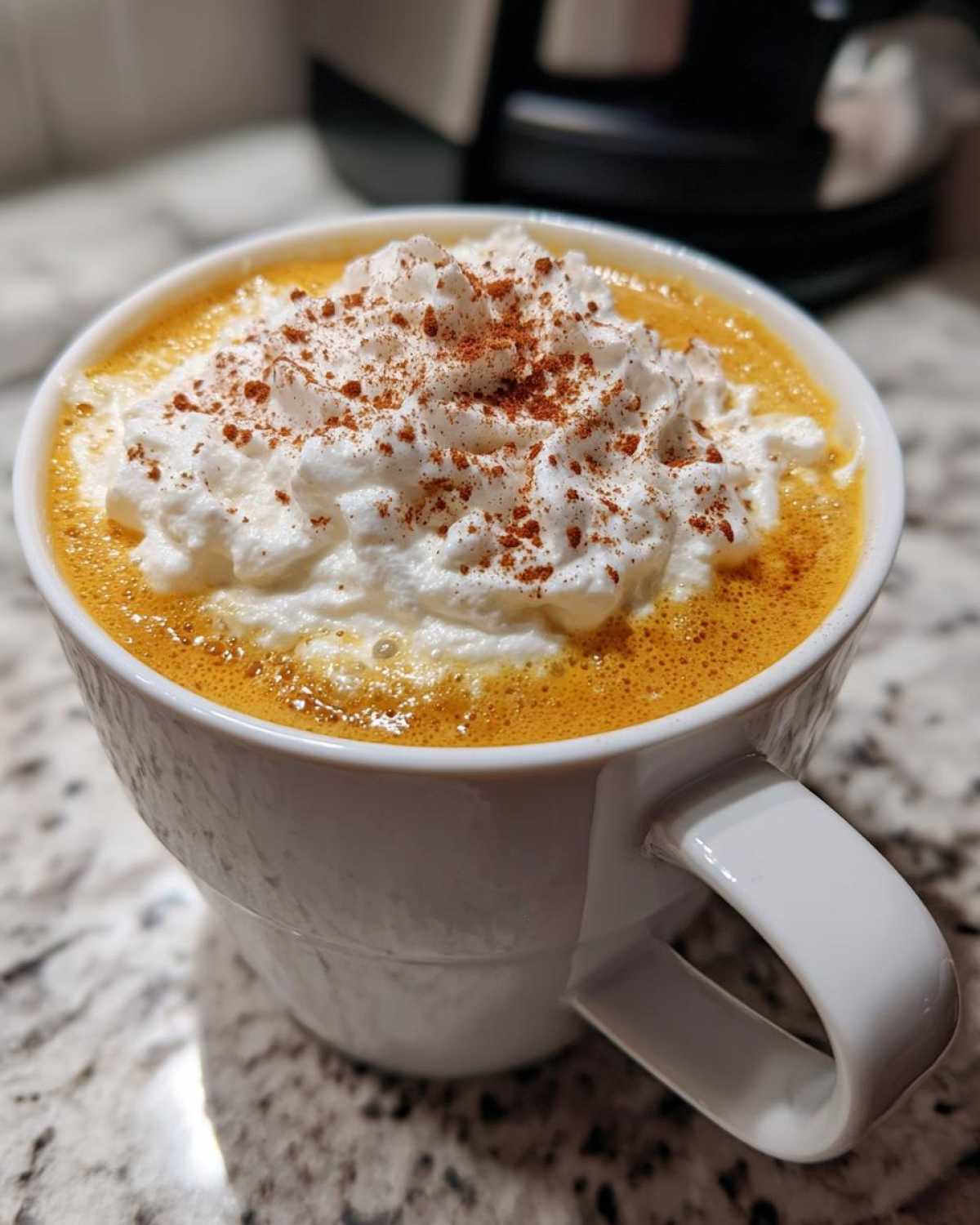 Copycat Starbucks Pumpkin Spice Latte - detail 1