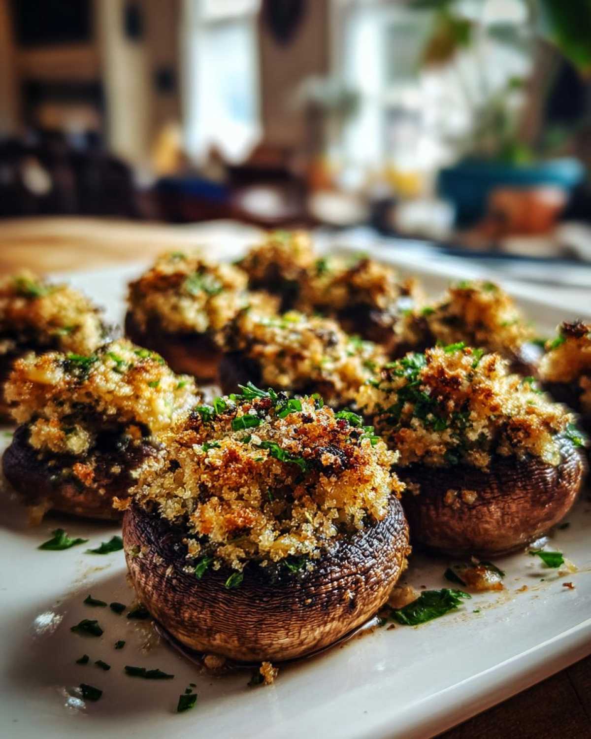 Copycat Stuffed Mushrooms - detail 2
