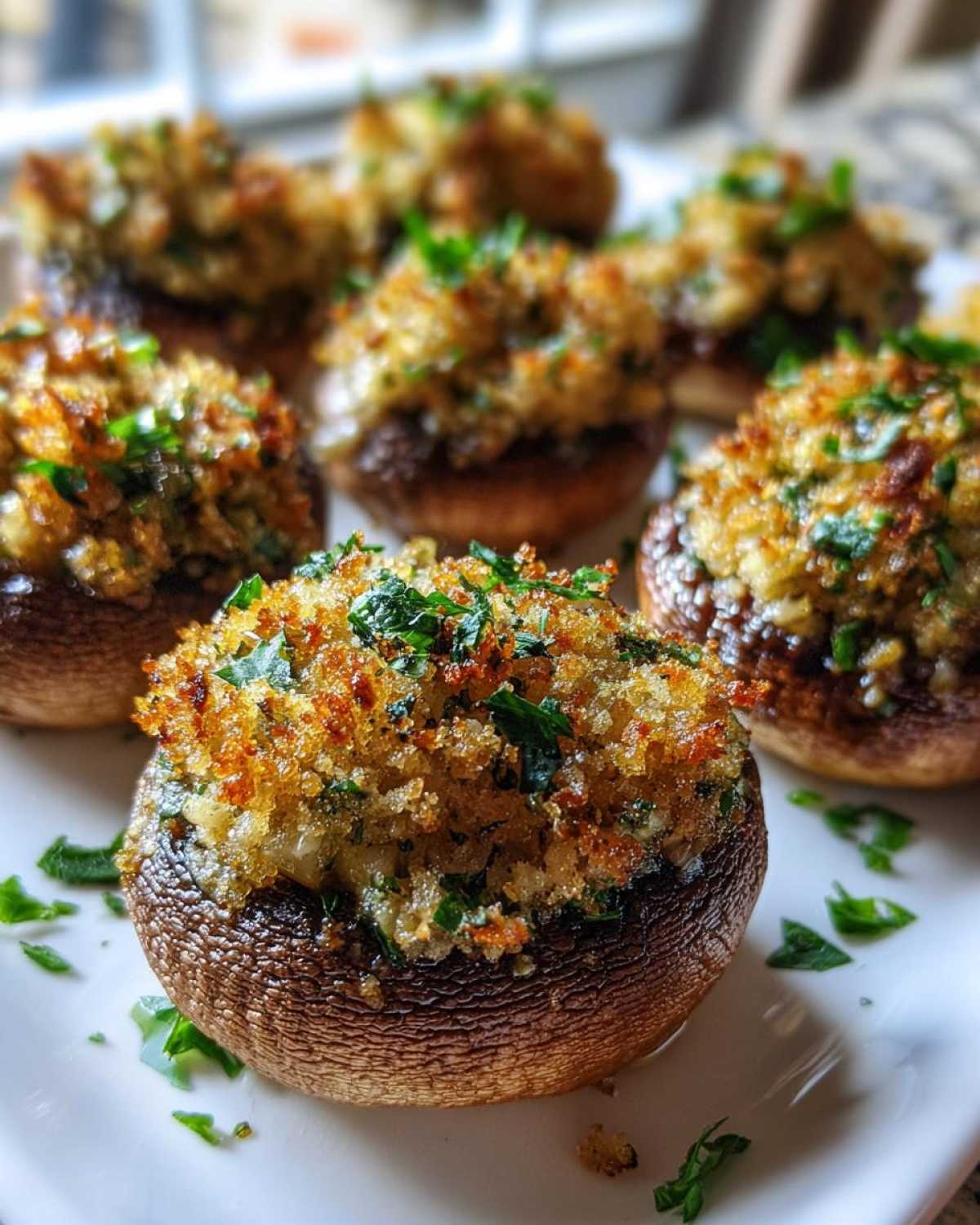 Copycat Stuffed Mushrooms - detail 4