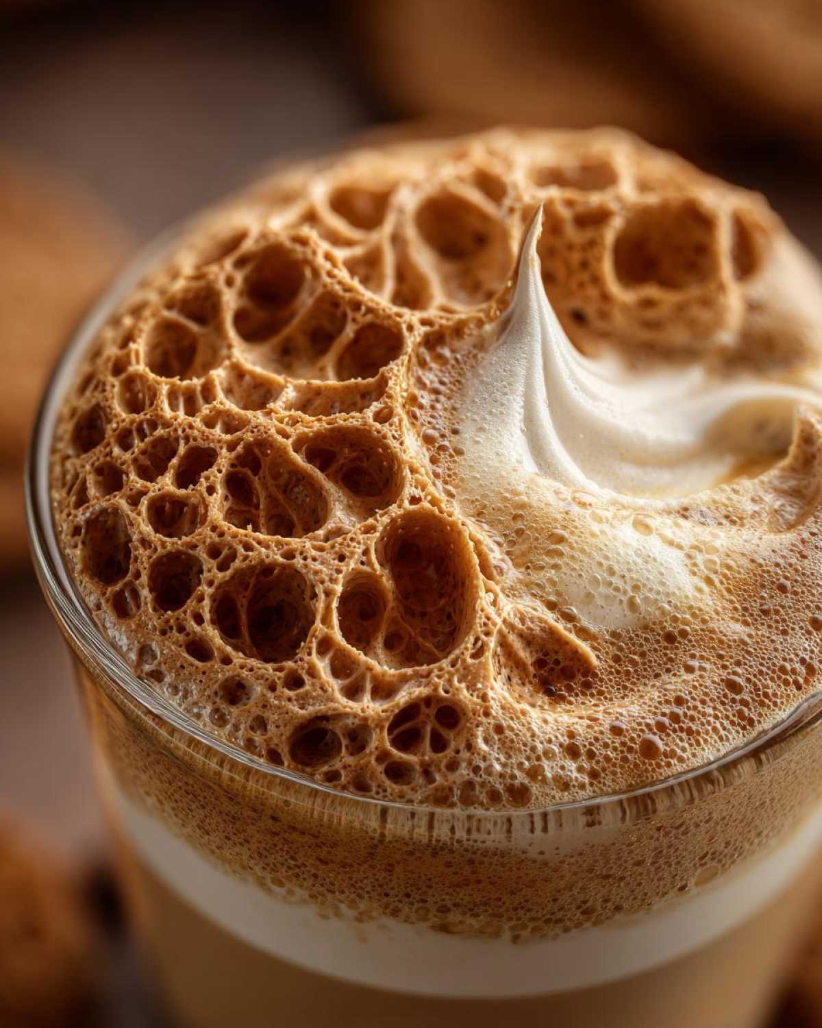 Dalgona Whipped Coffee - detail 2
