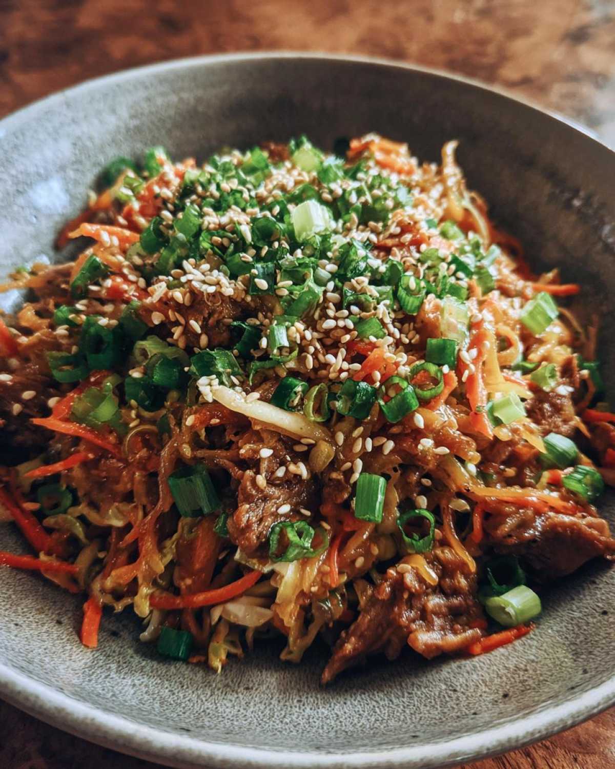 Egg Roll in a Bowl - detail 1