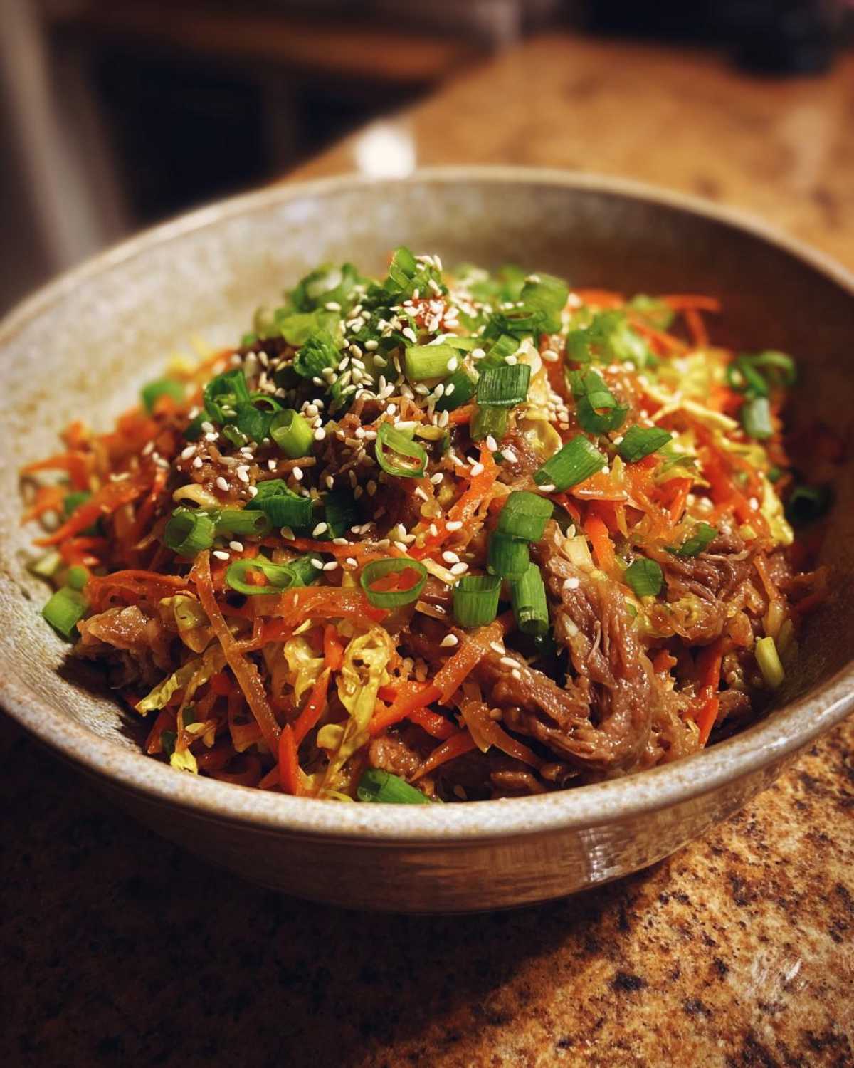Egg Roll in a Bowl - detail 3