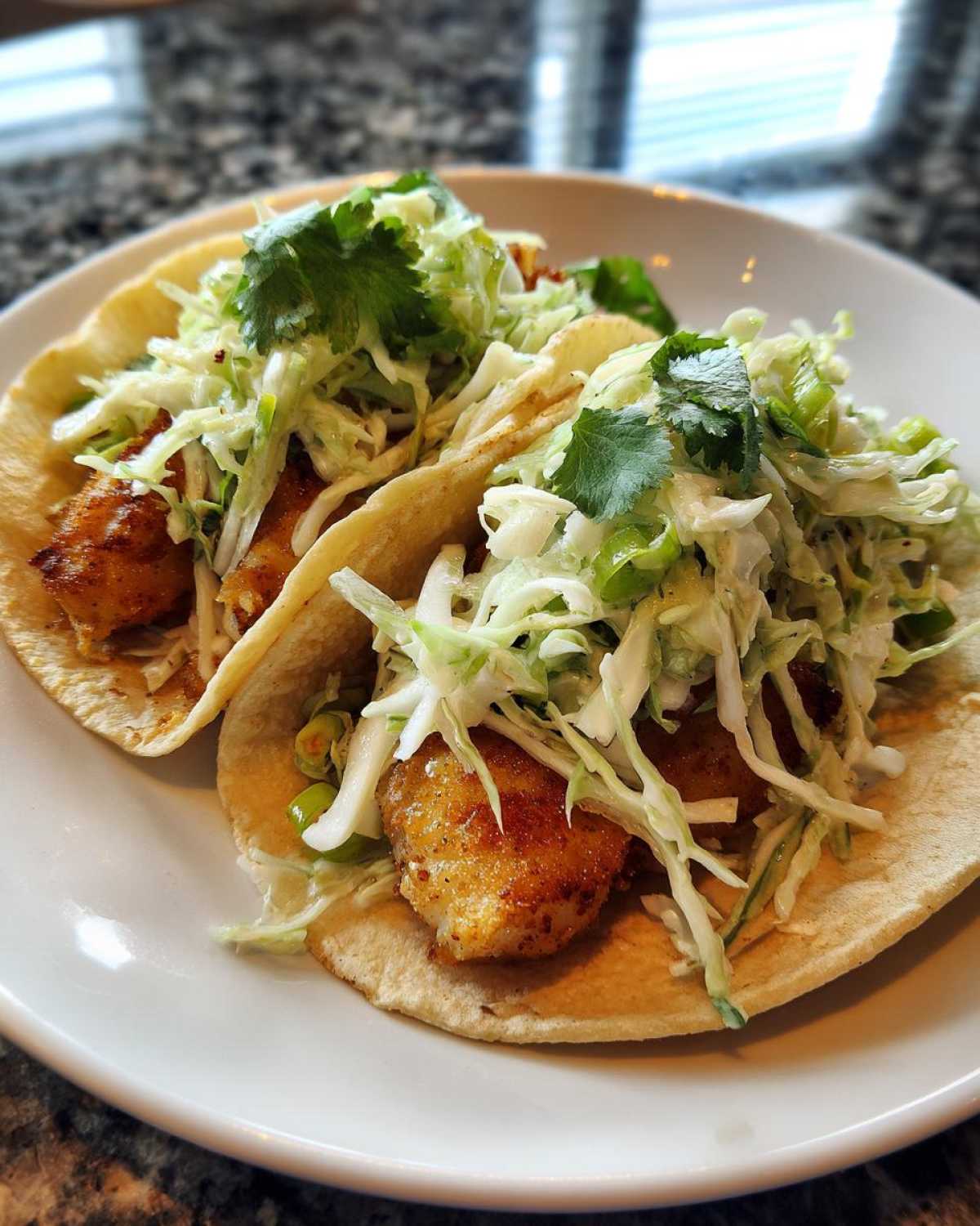 Fish Tacos with Cilantro Slaw - detail 1