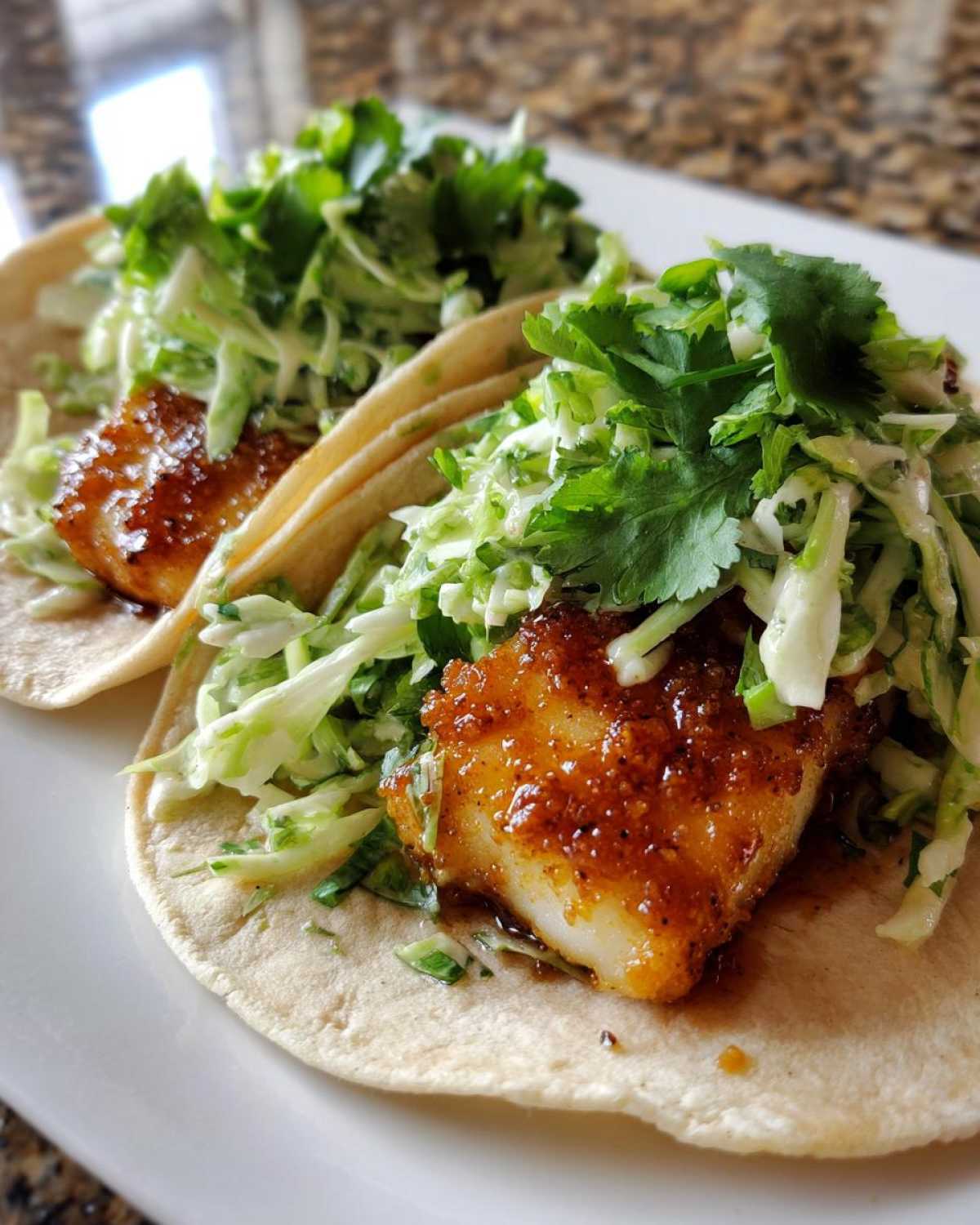 Fish Tacos with Cilantro Slaw - detail 3