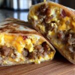 Freezer Breakfast Burritos