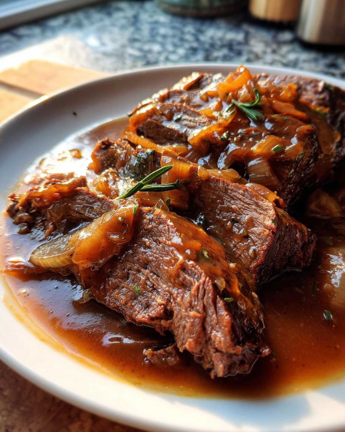 French Onion Pot Roast - detail 1