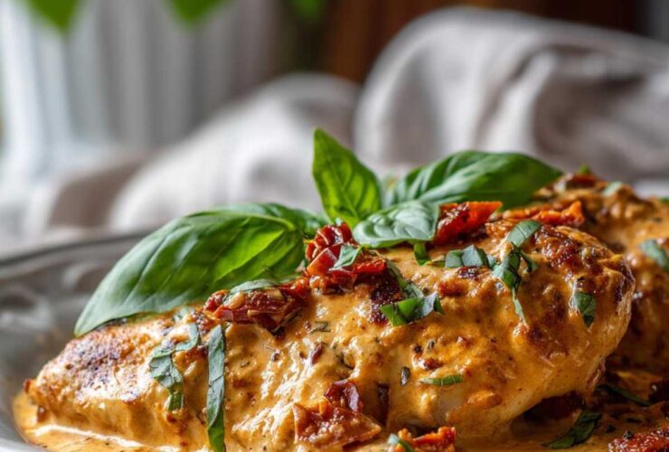 High-Protein Marry Me Chicken