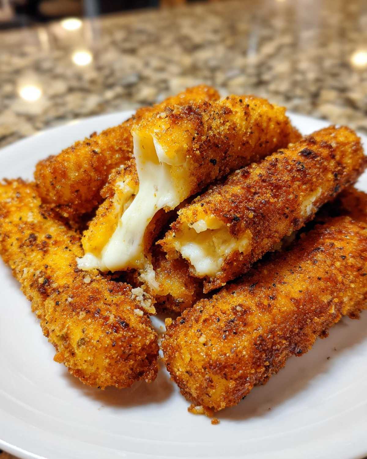 Homemade Mozzarella Sticks - detail 1