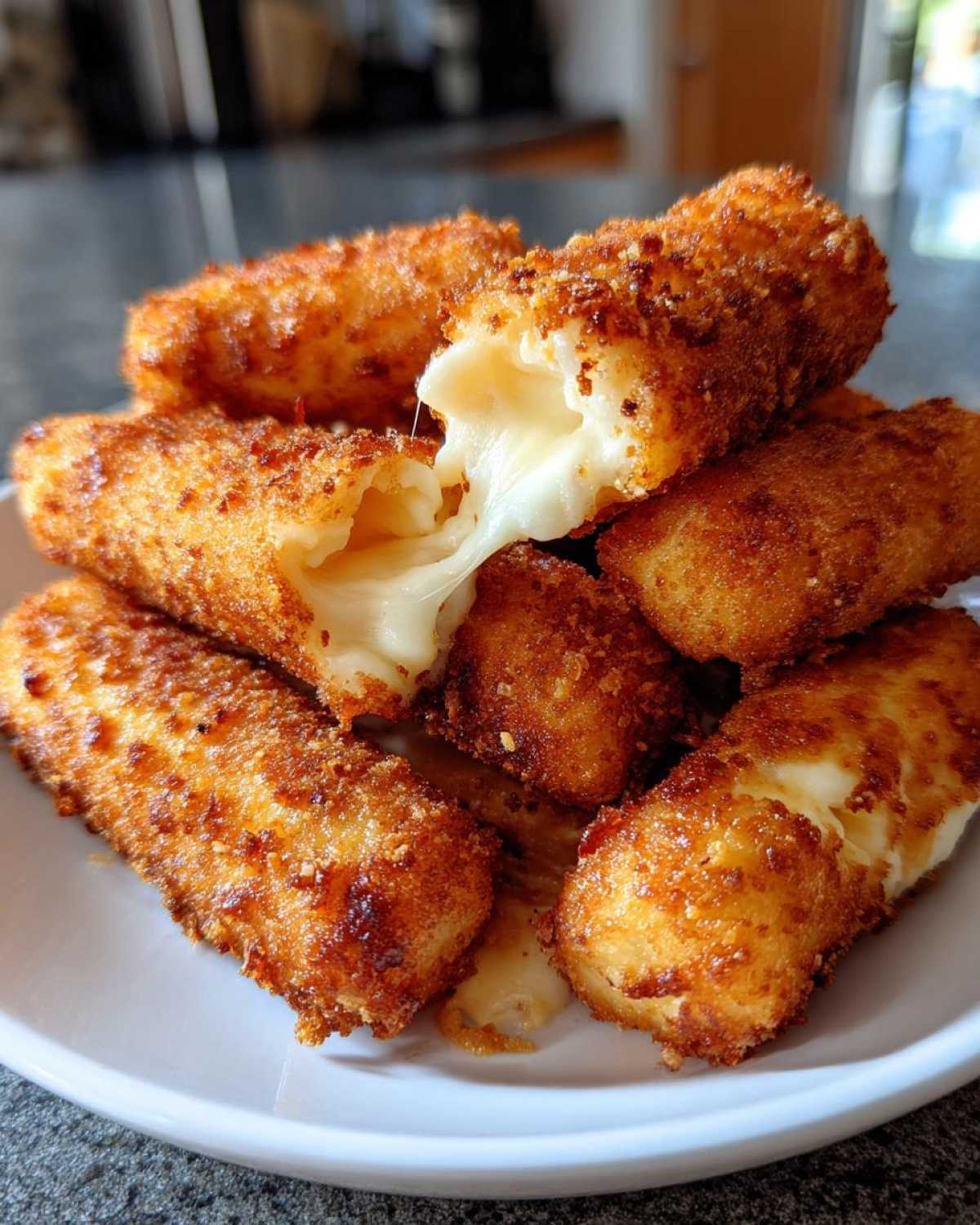 Homemade Mozzarella Sticks - detail 2