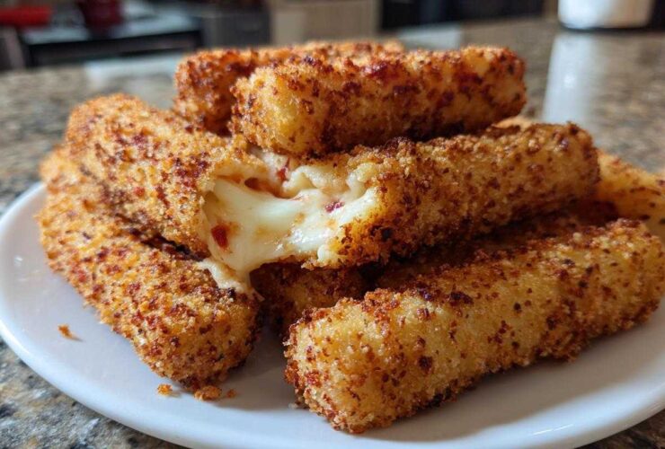 Homemade Mozzarella Sticks