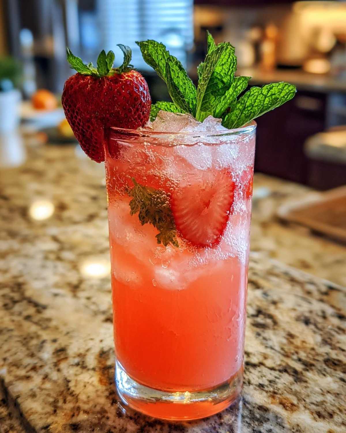Homemade Strawberry Lemonade - detail 4