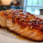 Honey Garlic Glazed Salmon