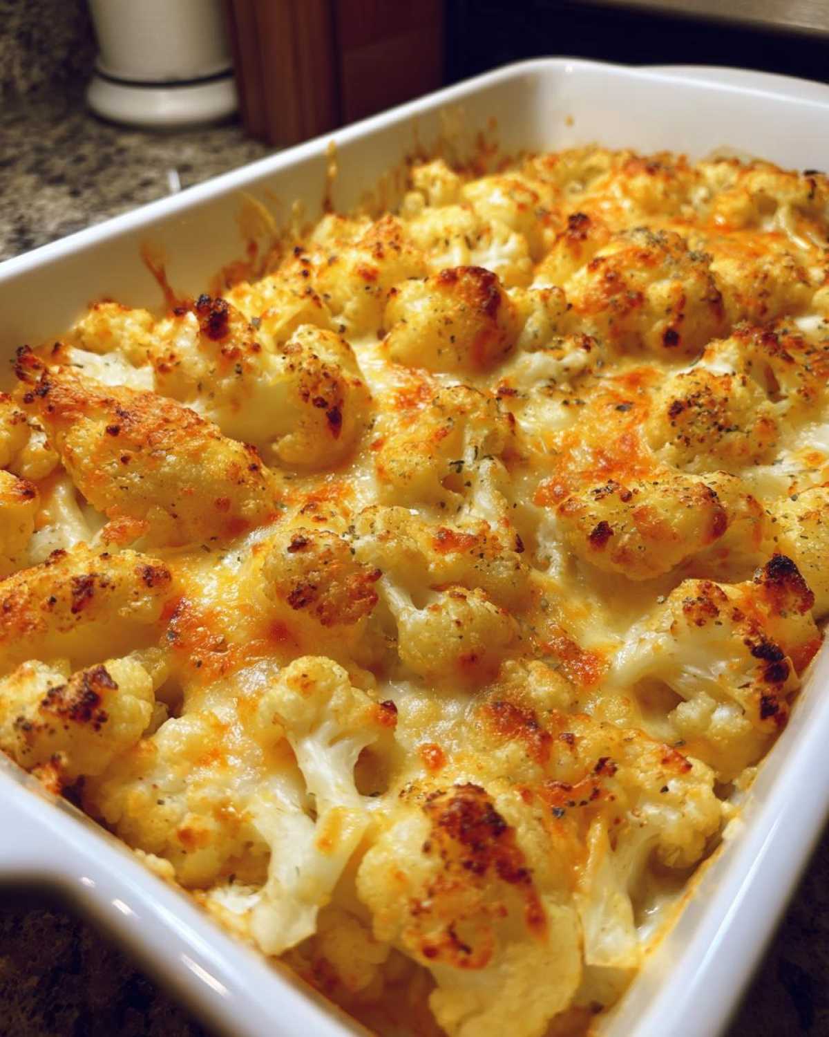Keto Cauliflower Mac & Cheese - detail 1