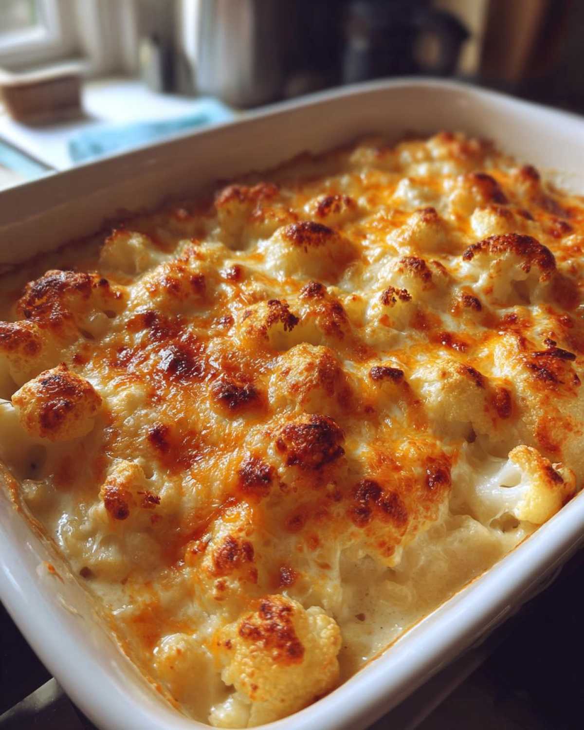 Keto Cauliflower Mac & Cheese - detail 4