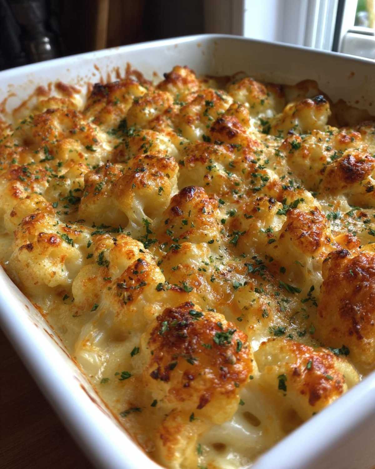 Keto Cauliflower Mac & Cheese - detail 2