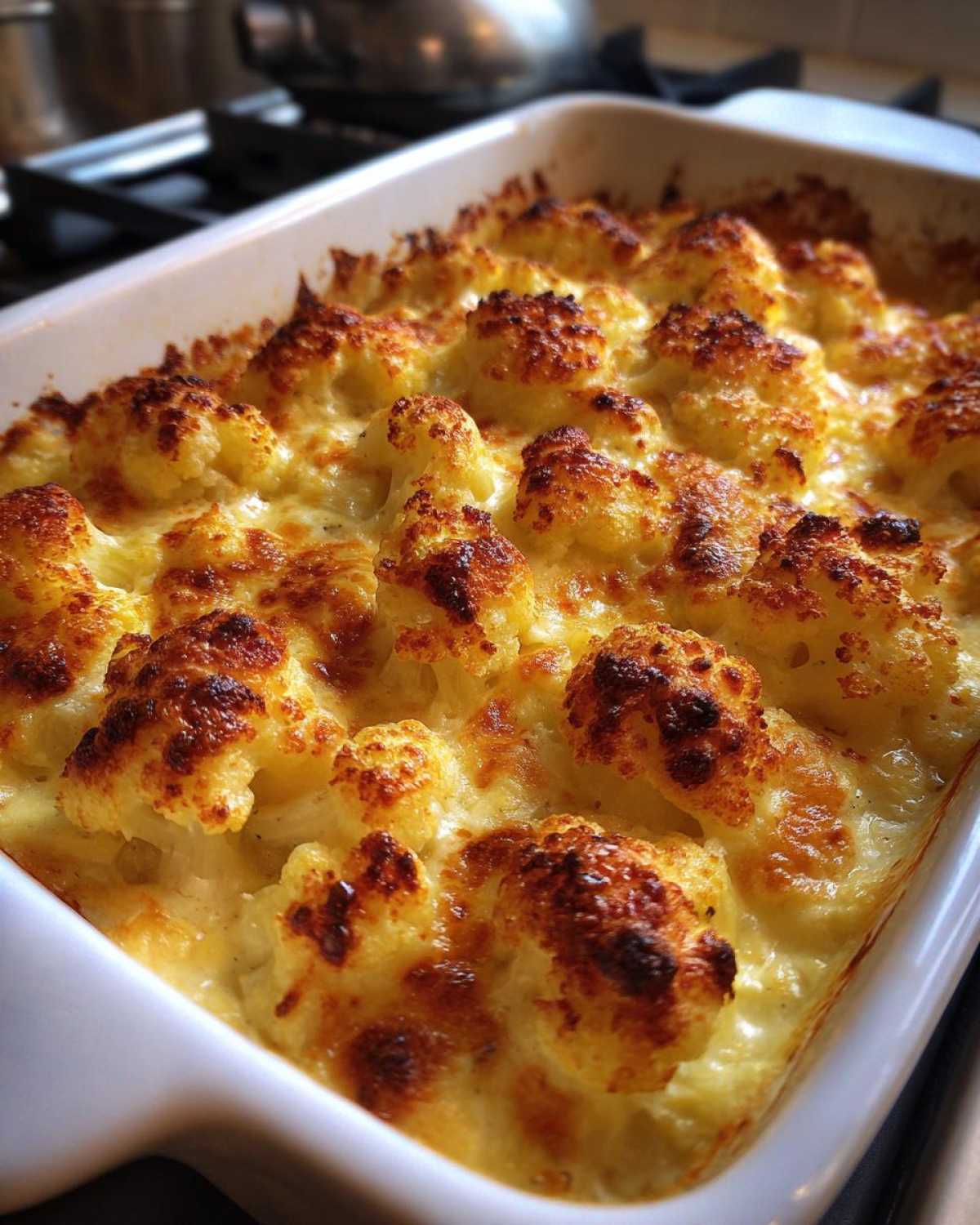 Keto Cauliflower Mac & Cheese - detail 3