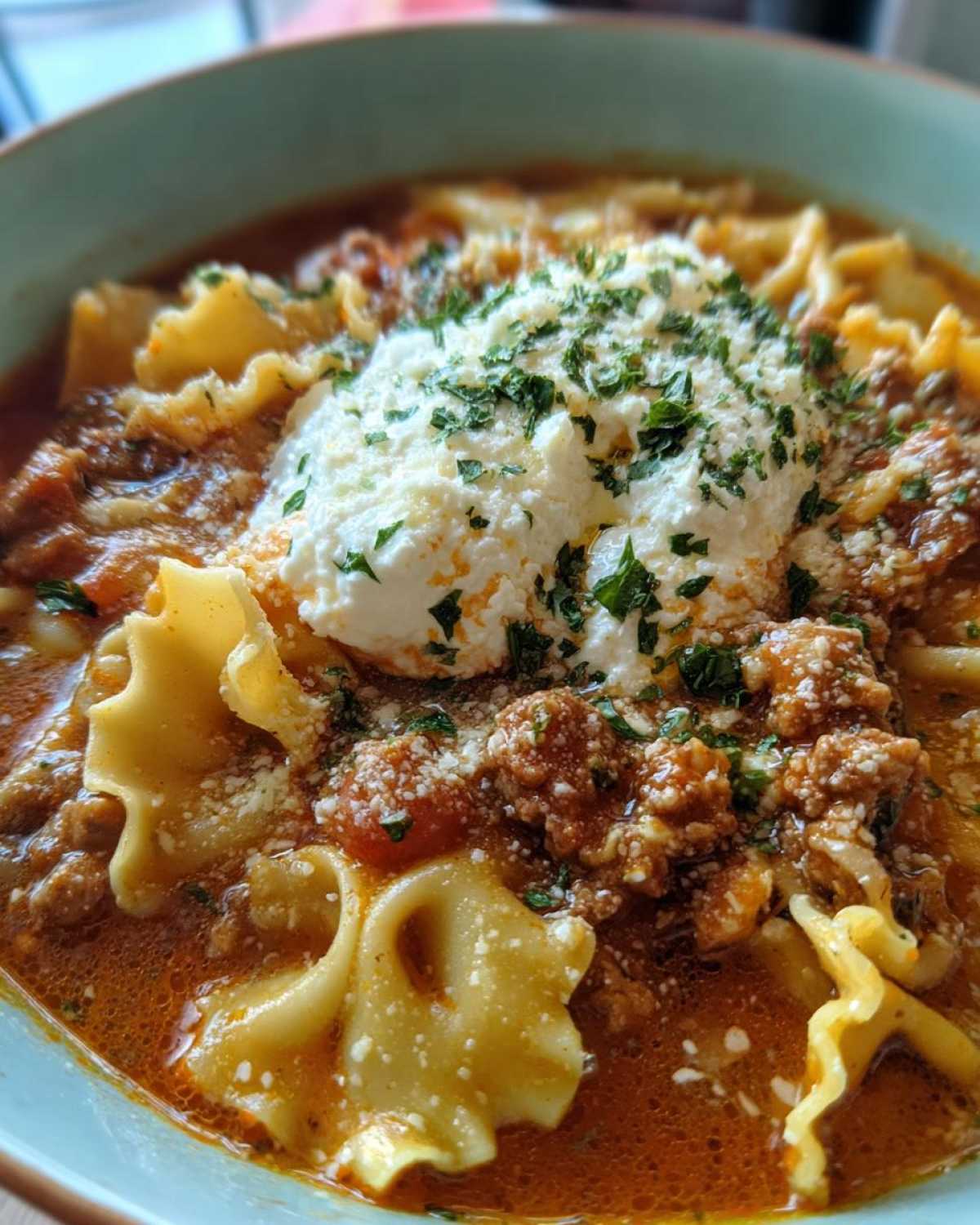 Lasagna Soup - detail 1