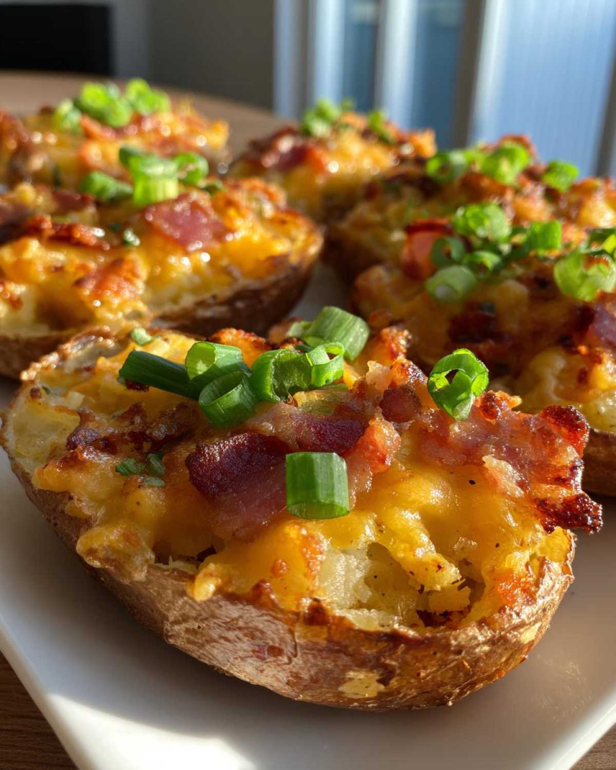 Loaded Baked Potato Skins - detail 1