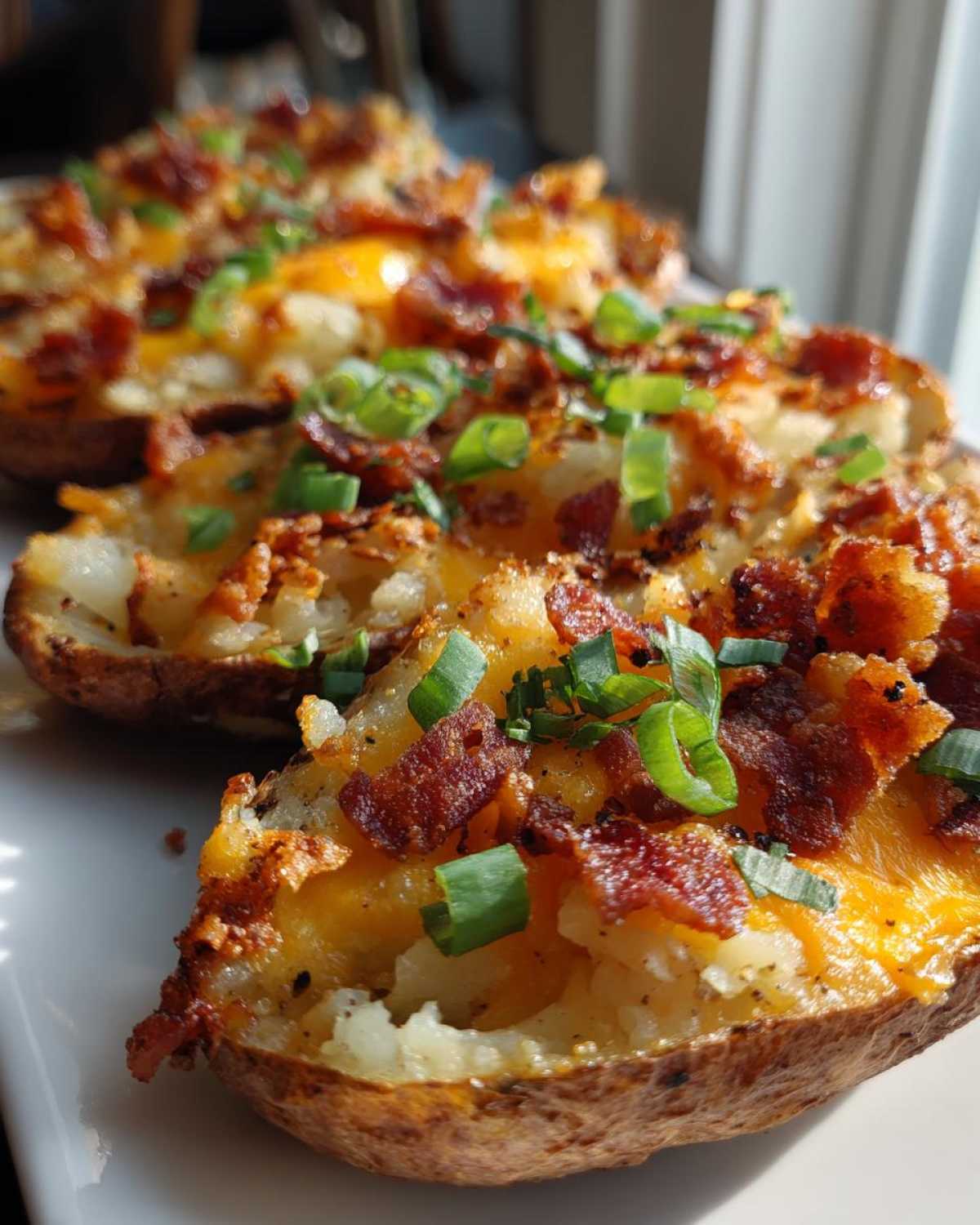 Loaded Baked Potato Skins - detail 2