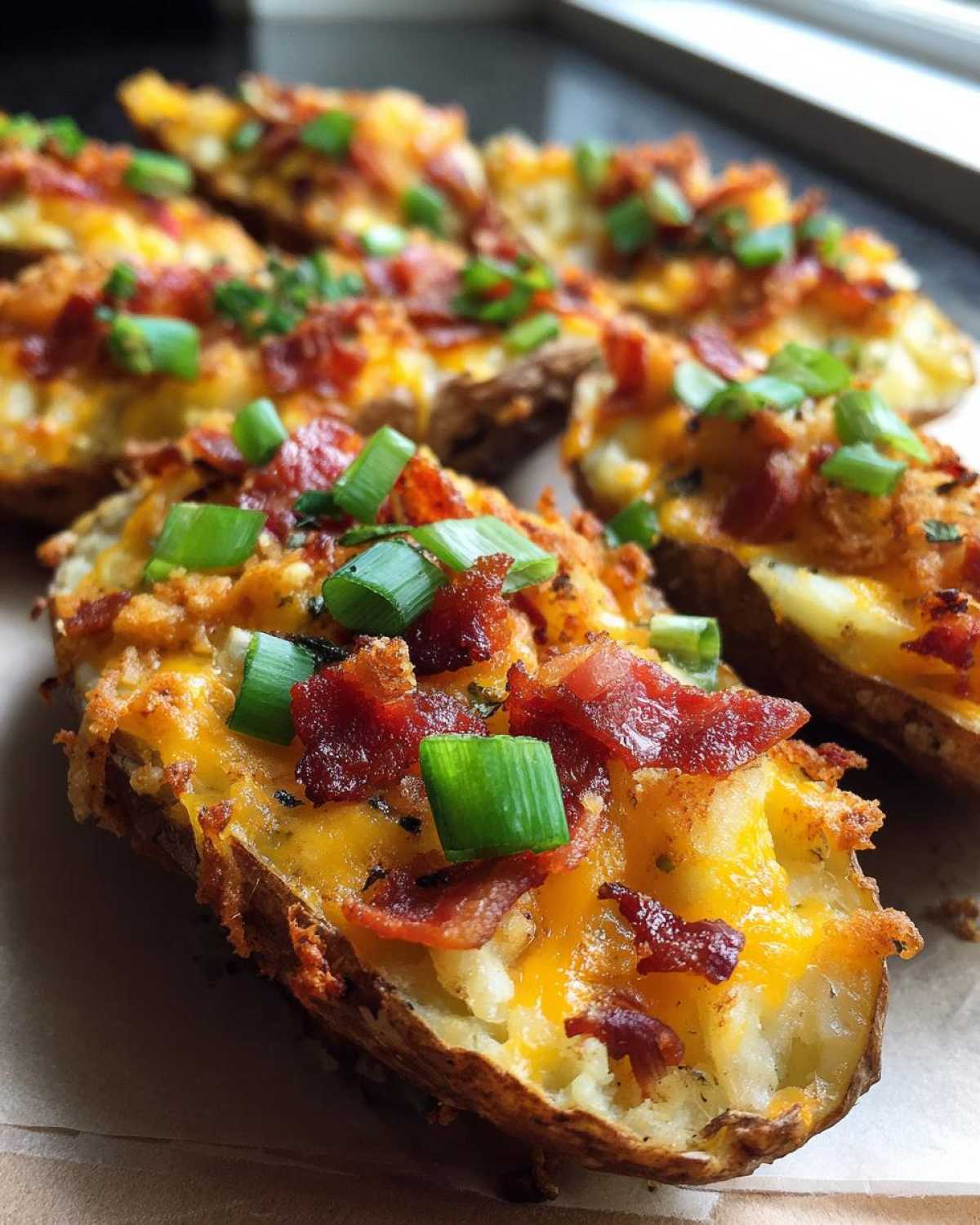 Loaded Baked Potato Skins - detail 3