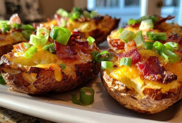 Loaded Baked Potato Skins