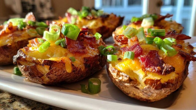 Loaded Baked Potato Skins