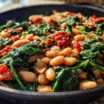 Mediterranean White Beans & Greens