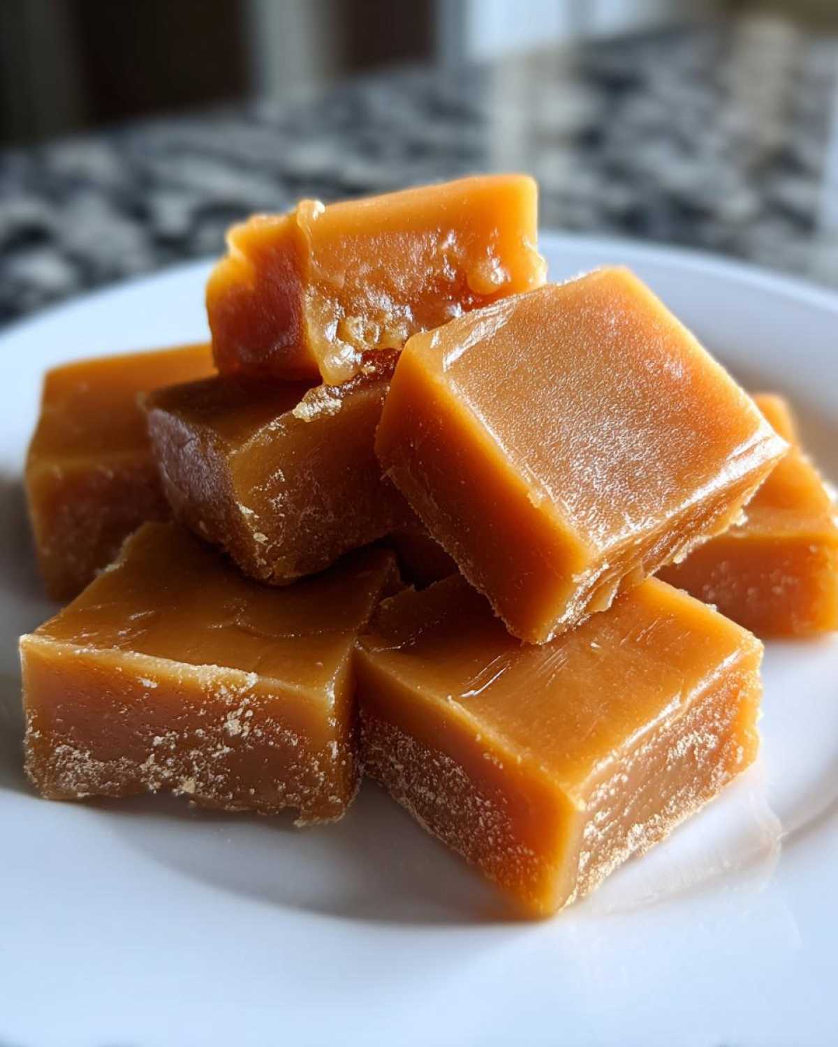 Microwave Caramels - detail 1