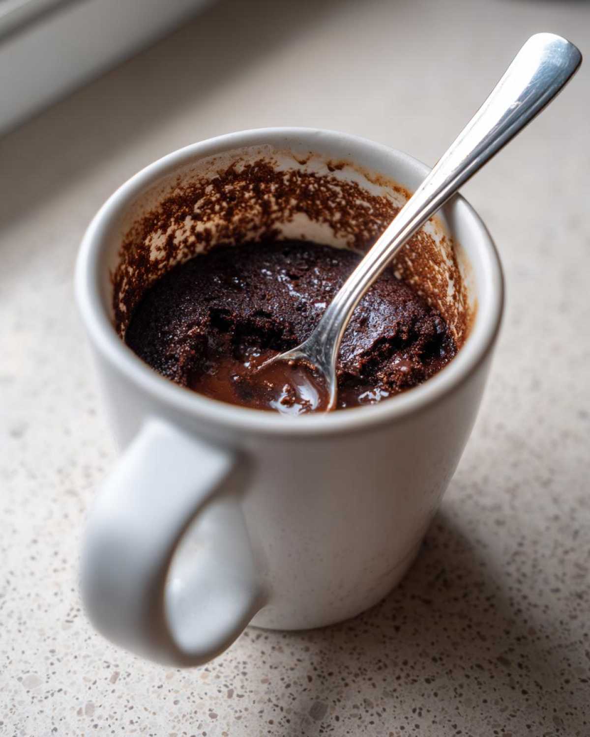 Microwave Mug Brownie - detail 1