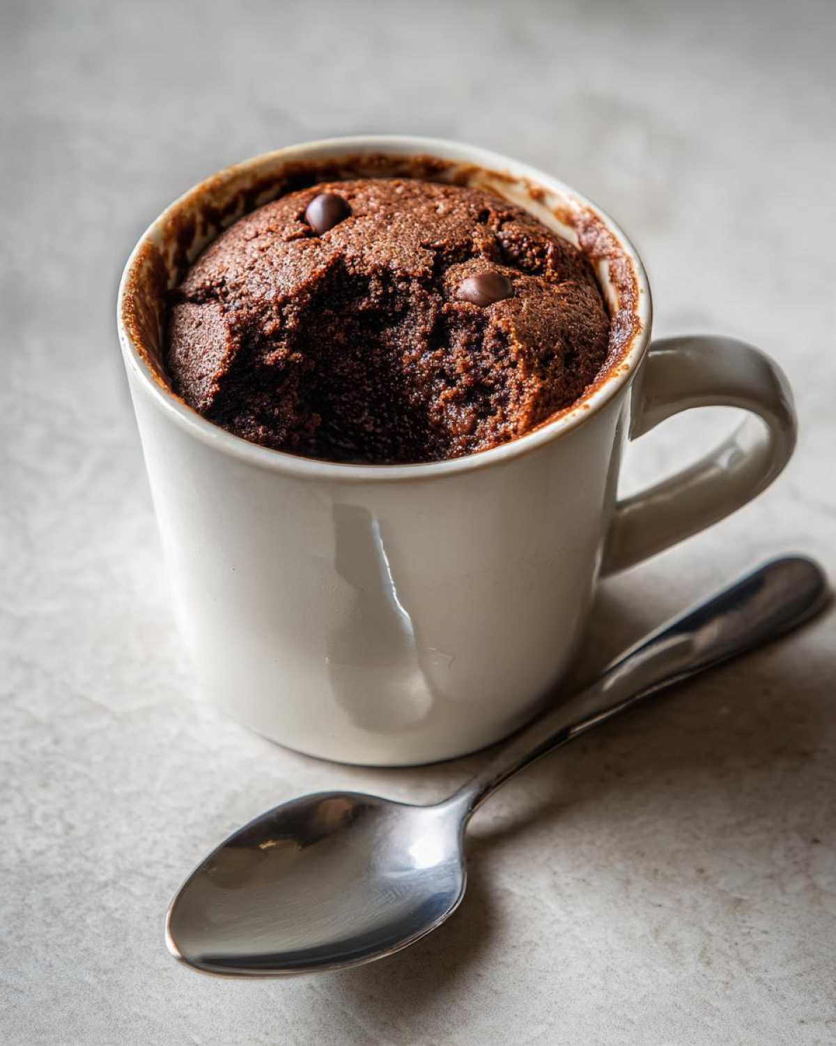 Microwave Mug Brownie - detail 4