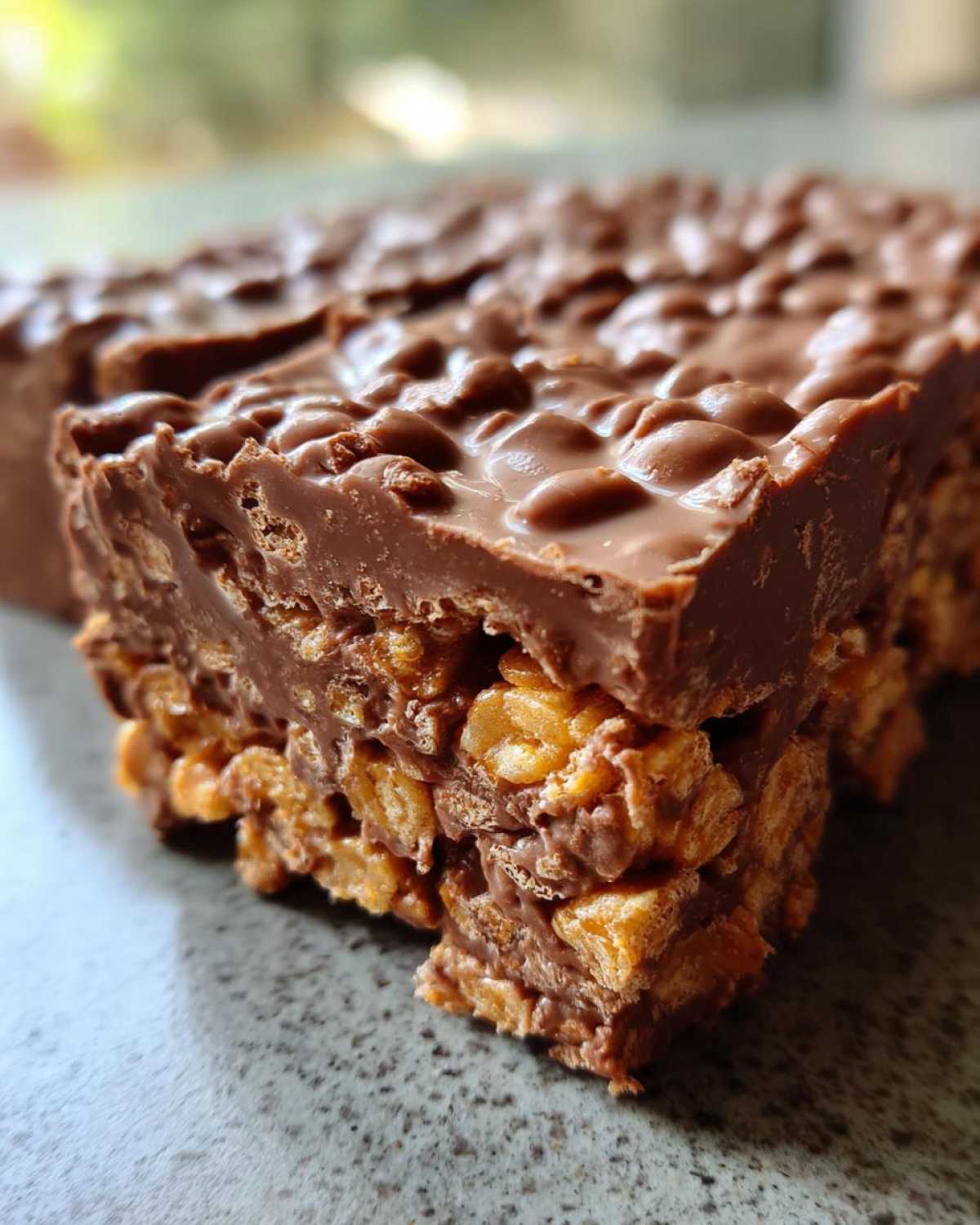 No-Bake Chocolate Cornflake Bars - detail 1