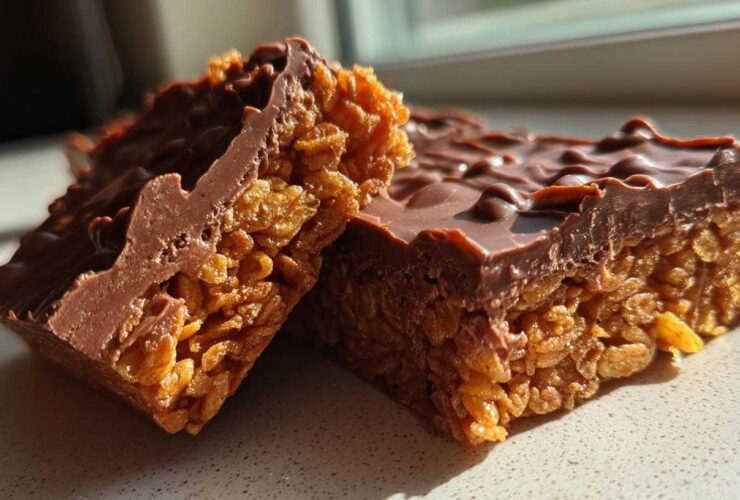 No-Bake Chocolate Cornflake Bars