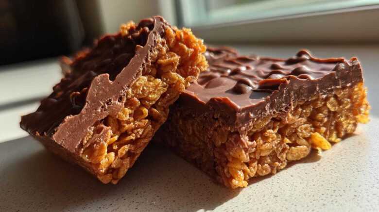 No-Bake Chocolate Cornflake Bars