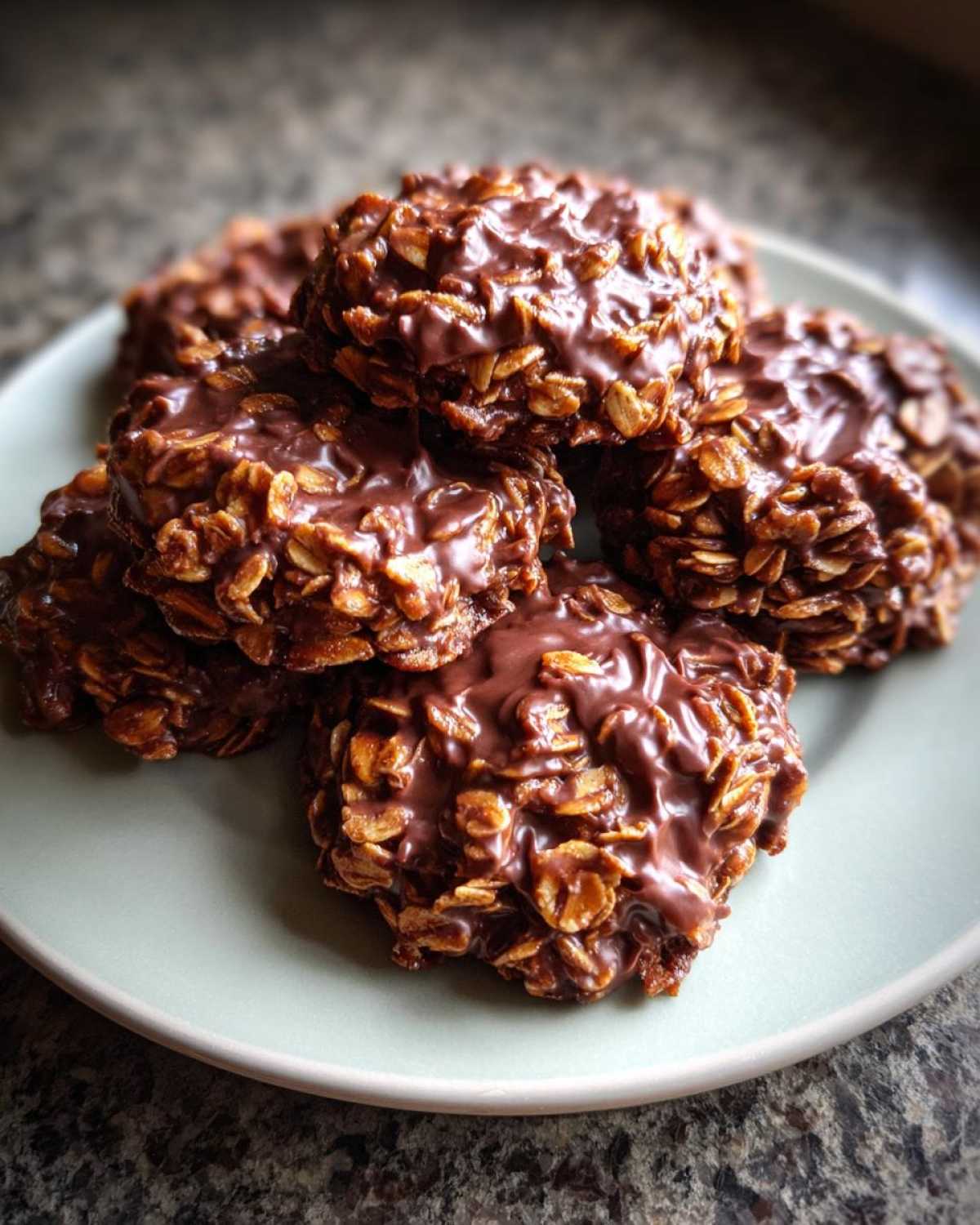 No-Bake Oatmeal Chocolate Cookies - detail 3