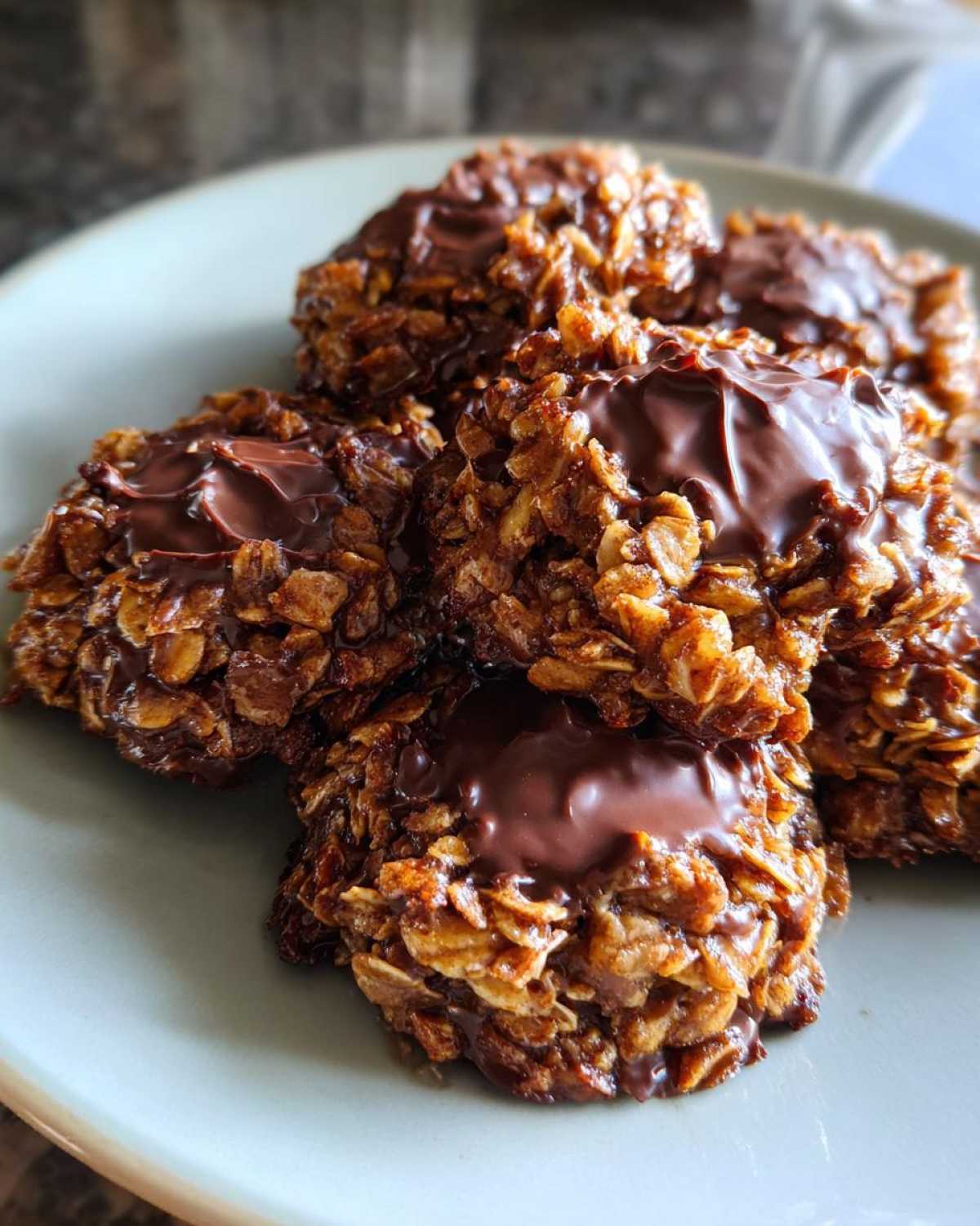 No-Bake Oatmeal Chocolate Cookies - detail 2