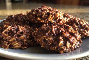 No-Bake Oatmeal Chocolate Cookies